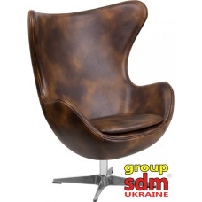 Кресло SDM Эгг (Egg) коричневый